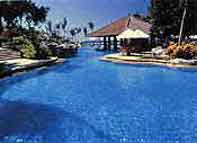 the lagoon pool of hotel nikko bali resorts and spa