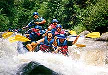 bali tours - white water rafting